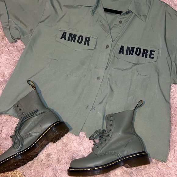 Dr. Martens PASCAL VIRGINIA LEATHER BOOTS - Picture 3 of 11